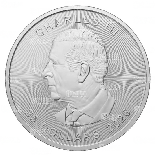 5 oz Canadian Grand Maple Leaf Silver Coin (2026)