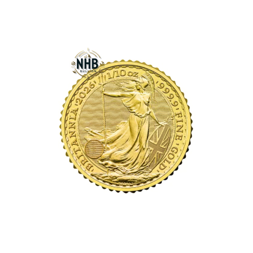 1/10 oz Britannia Gold Coin (2026)