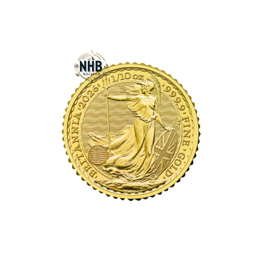1/10 oz Britannia Gold Coin (2026)