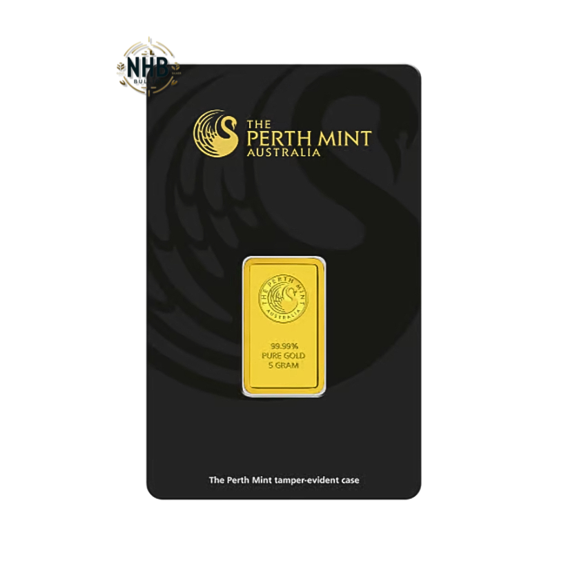 5 gram Perth Mint Gold Bar