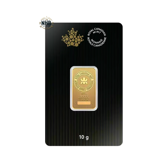 10 Gram Royal Canadian Mint Gold Bar