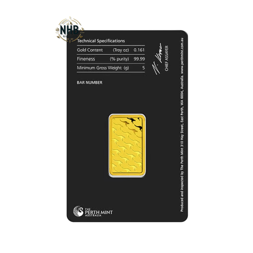 5 gram Perth Mint Gold Bar