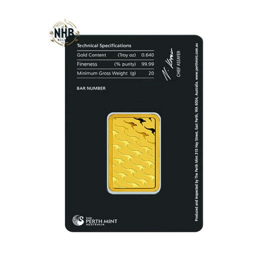 20 gram Perth Mint Gold Bar
