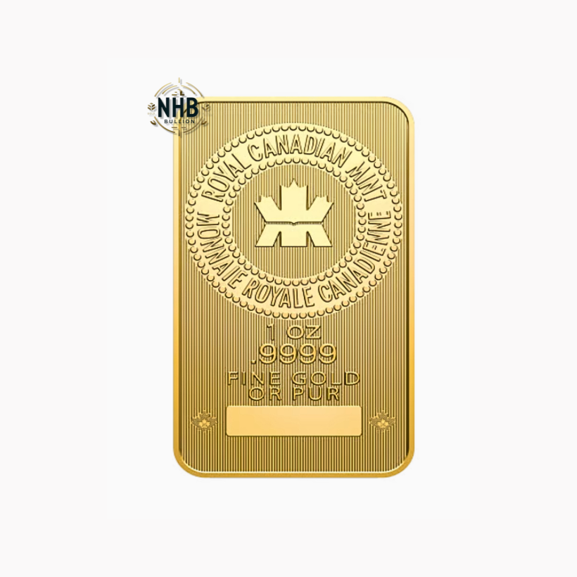 1 oz 2025 Royal Canadian Mint Gold Bar – Proudly Canadian Edition