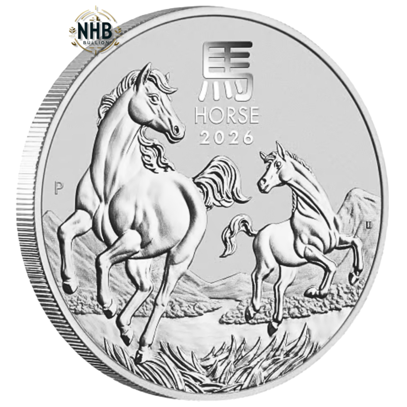 2 oz Lunar Year of the Horse Silver Coin (2026)