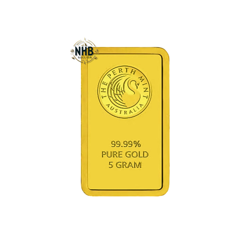 5 gram Perth Mint Gold Bar
