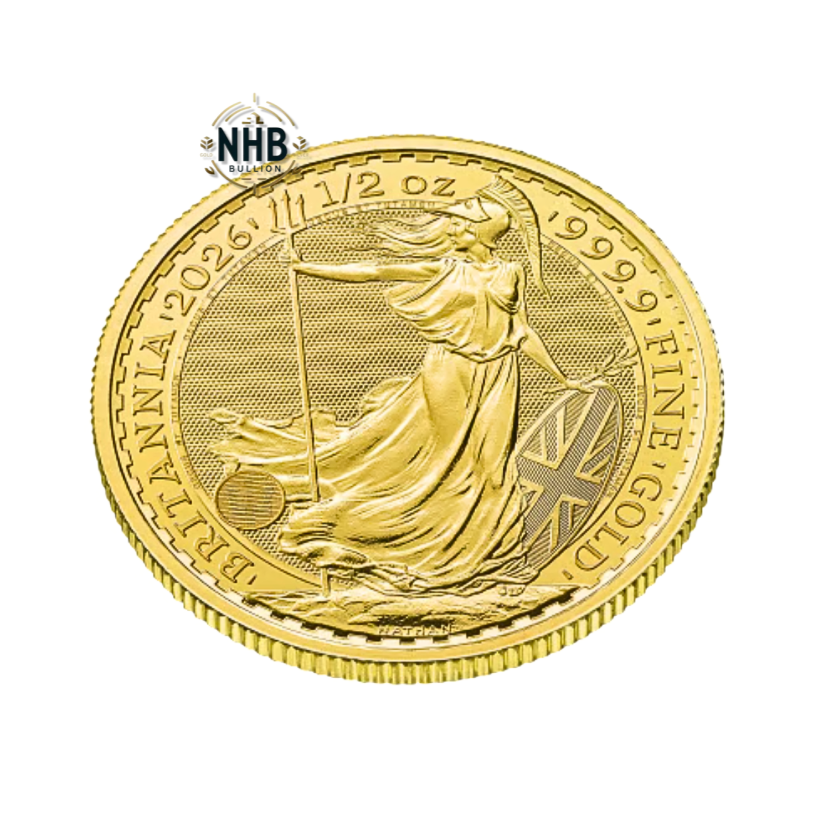 1/2 oz Britannia Gold Coin (2026)