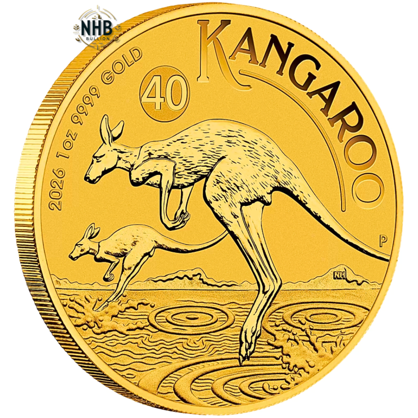 1 oz Australian Kangaroo Gold Coin (2026)
