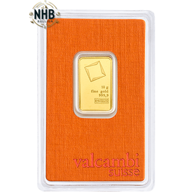 10 gram Valcambi Gold Bar