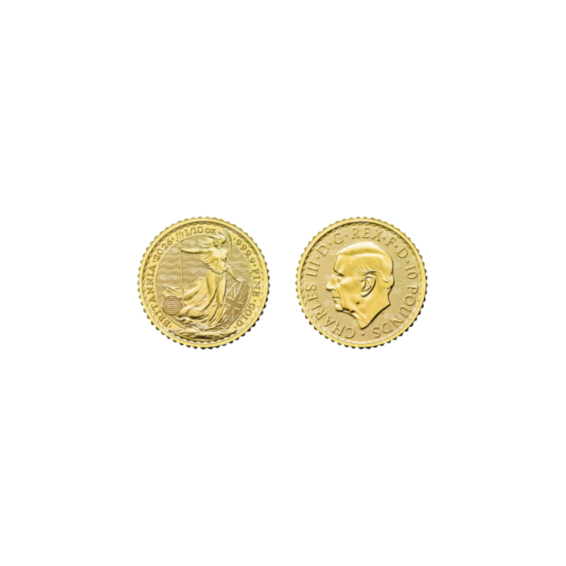 1/10 oz Britannia Gold Coin (2026)