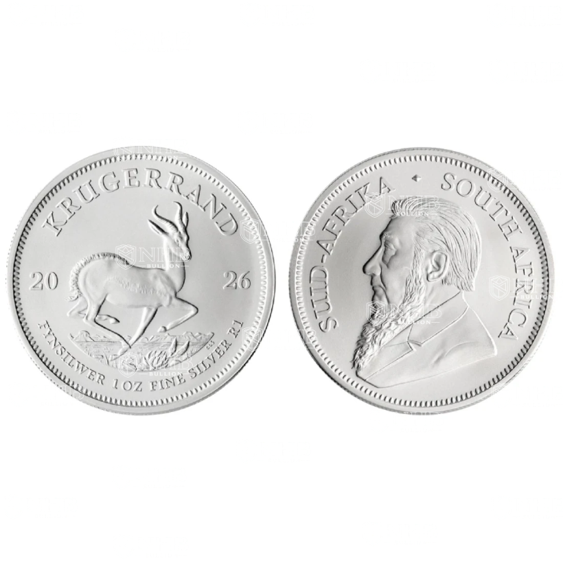 1 oz South African Krugerrand Silver Coin (2026)