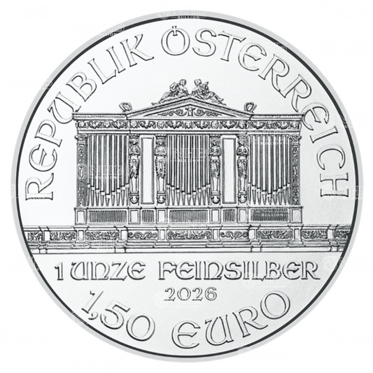 1 oz Austrian Philharmonic Silver Coin (2026)