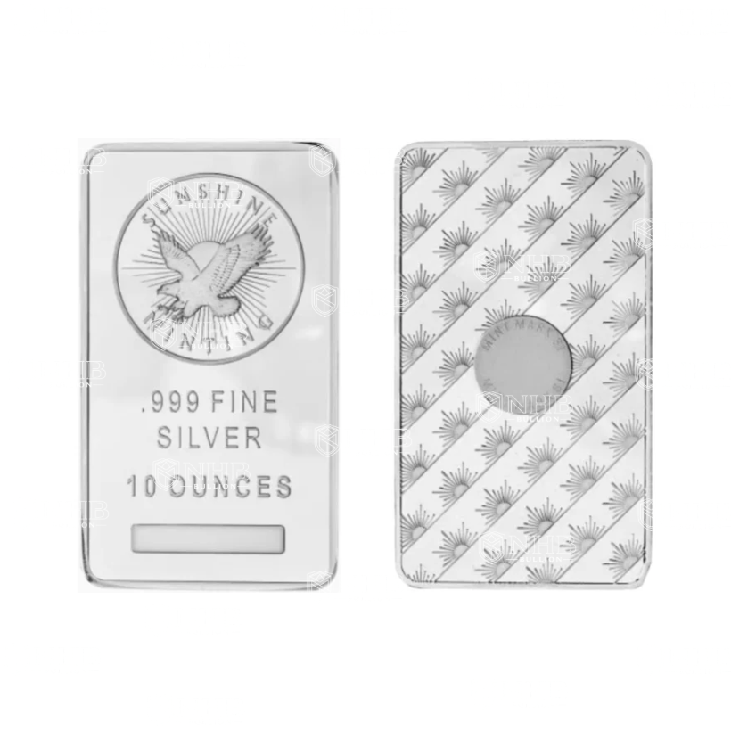 10 oz Sunshine Silver Bar