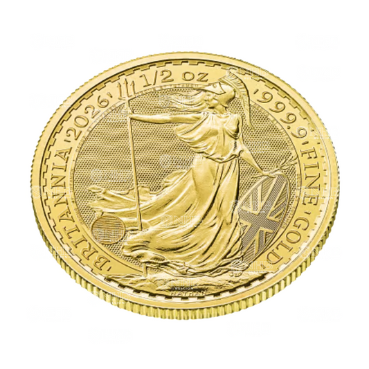 1/2 oz Britannia Gold Coin (2026)