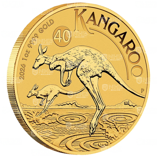 1 oz Australian Kangaroo Gold Coin (2026)