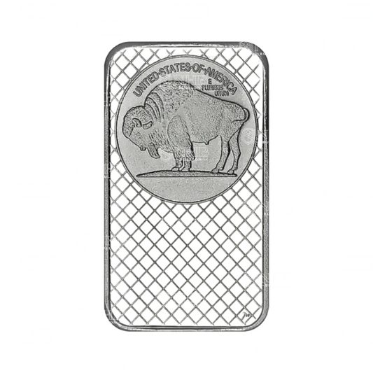 5 oz SilverTowne Buffalo Silver Bar