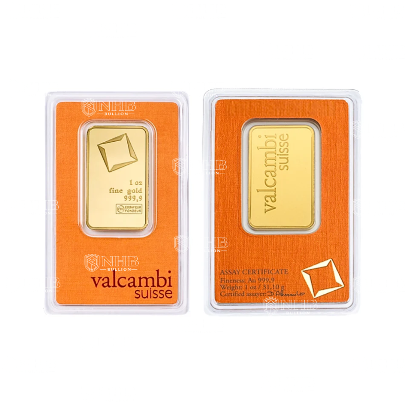 1 oz Valcambi Gold Bar