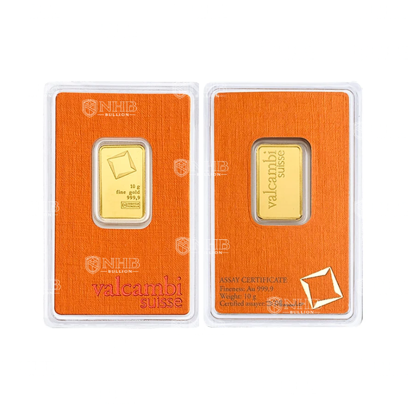 10 gram Valcambi Gold Bar