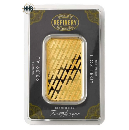 1 oz Asahi Refining Gold Bar