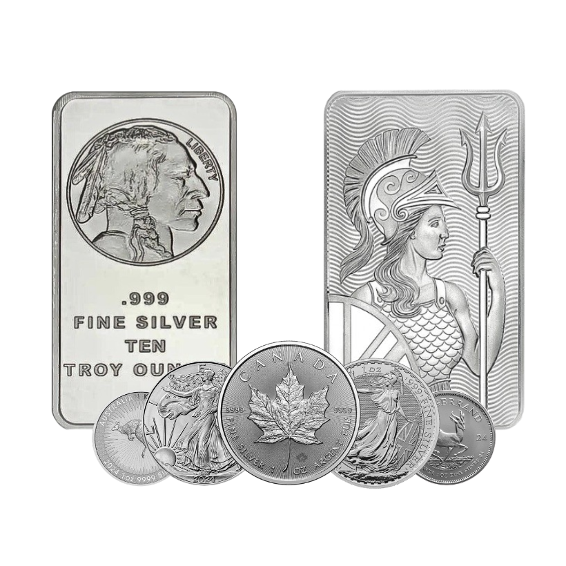 Silver Collection – Premium Silver Coins and Bars | NHB Bullion