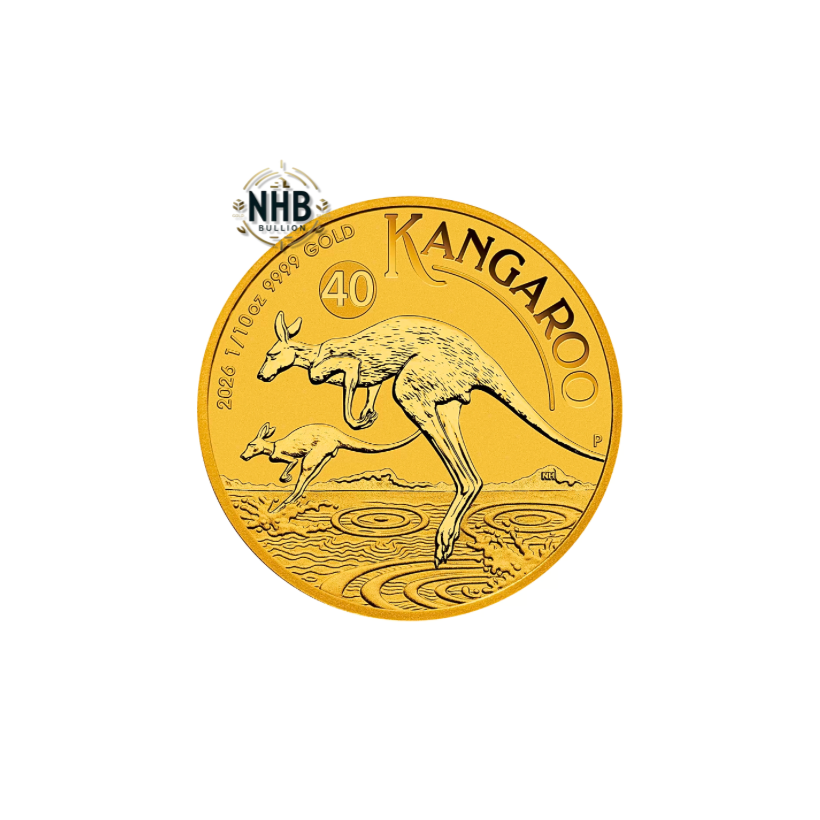 1/10 oz Australian Kangaroo Gold Coin (2026)
