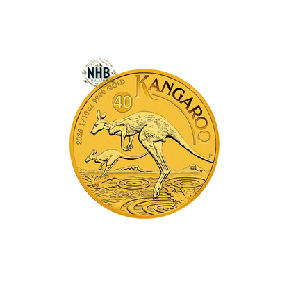 1/10 oz Australian Kangaroo Gold Coin (2026)
