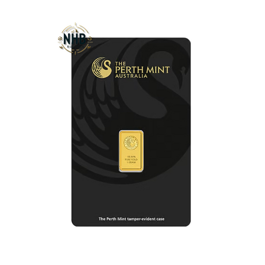 1 gram Perth Mint Gold Bar