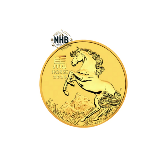 1/4 oz Lunar Year of the Horse Gold Coin (2026)