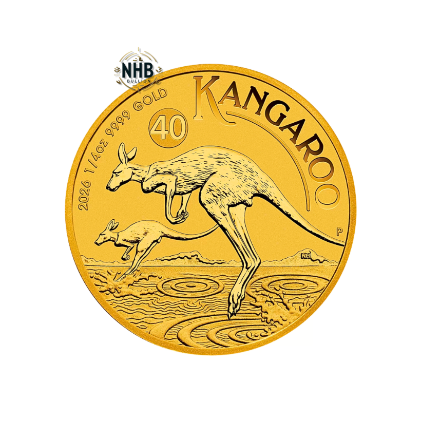 1/4 oz Australian Kangaroo Gold Coin (2026)