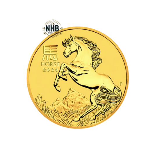 1/2 oz Lunar Year of the Horse Gold Coin (2026)