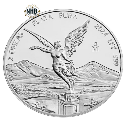 2 oz Mexican Libertad Silver Coin (2024)