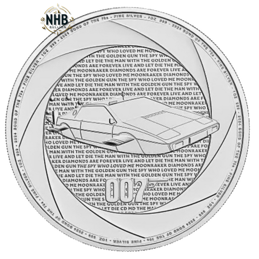 1 oz James Bond Silver Coin (2024)