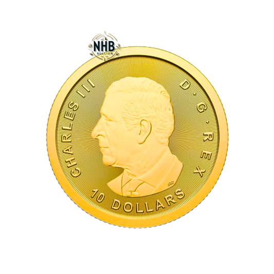 1/4 oz Twin Maple Leaves Gold Coin (2024)