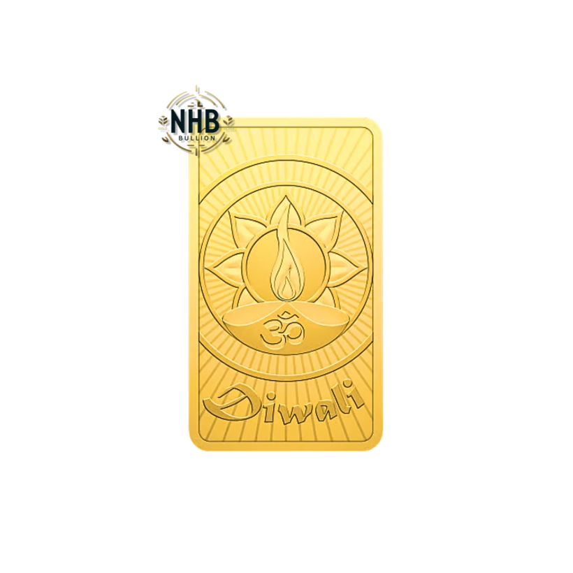 10 Gram Royal Canadian Mint Diwali Gold Bar