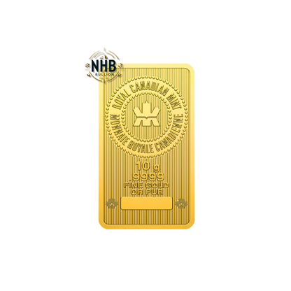 10 Gram Royal Canadian Mint Diwali Gold Bar