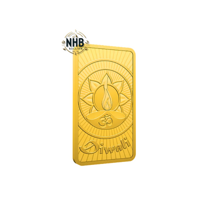 10 Gram Royal Canadian Mint Diwali Gold Bar