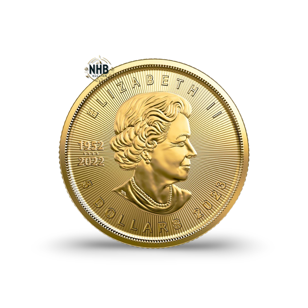 1/10 oz Canadian Maple Leaf Gold Coin (Random Year)