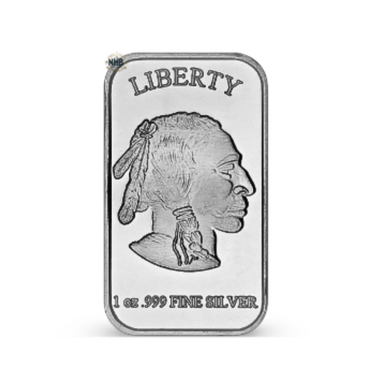 1 oz SilverTowne Buffalo Silver Bar
