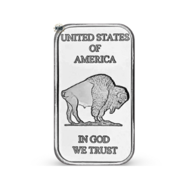1 oz SilverTowne Buffalo Silver Bar