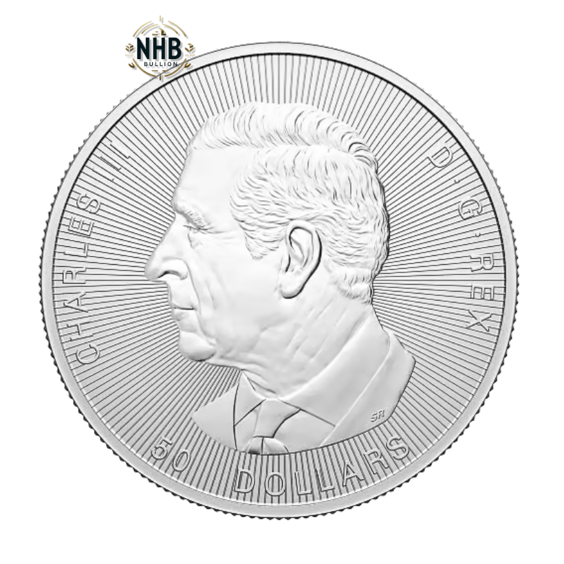 10 oz Magnificent Maple Leaves Silver Coin (2024)