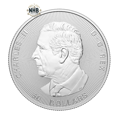 10 oz Magnificent Maple Leaves Silver Coin (2024)