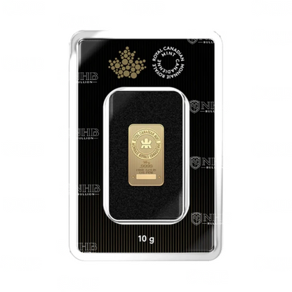 10 Gram Royal Canadian Mint Gold Bar