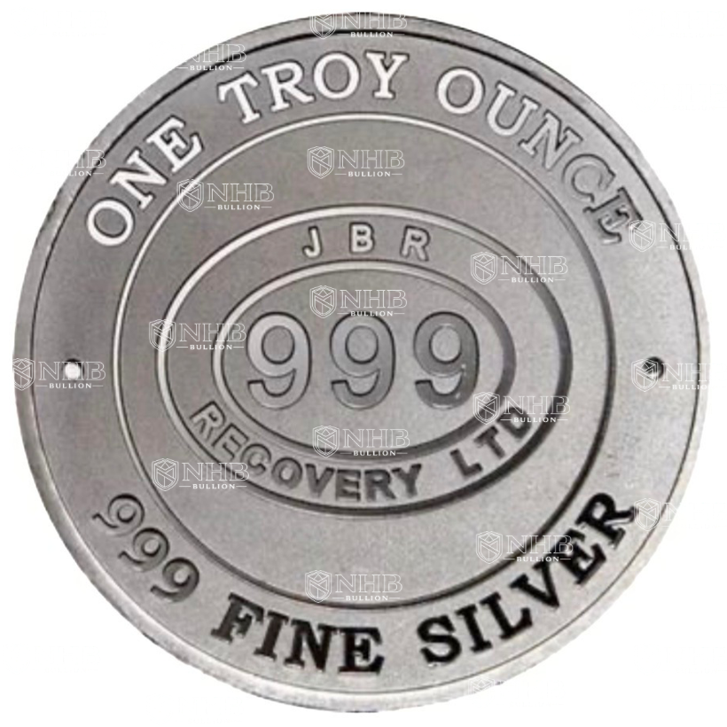 1 oz JBR Silver Round