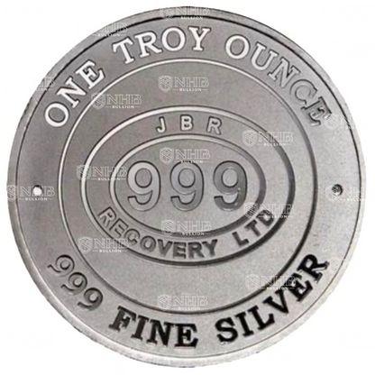 1 oz JBR Silver Round
