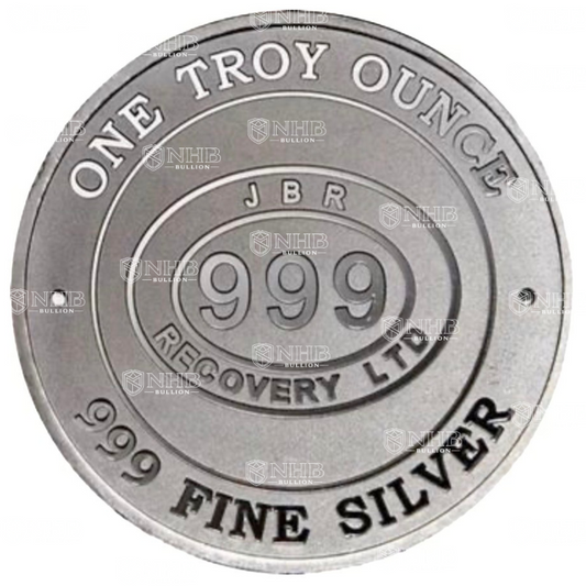 1 oz JBR Silver Round