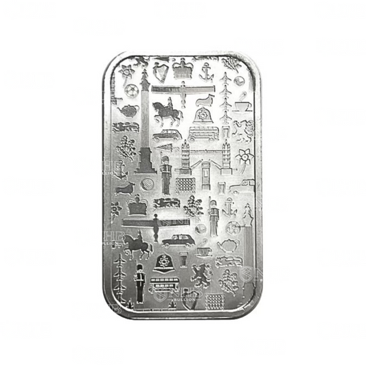 1 oz JBR Silver Bar