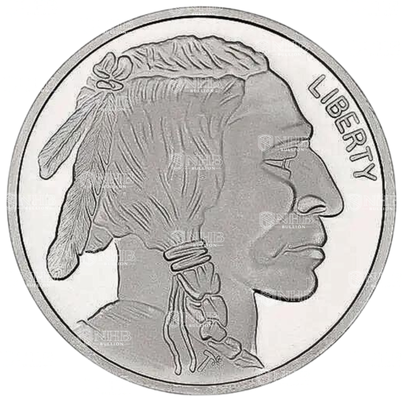 1 oz SilverTowne Buffalo Silver Round