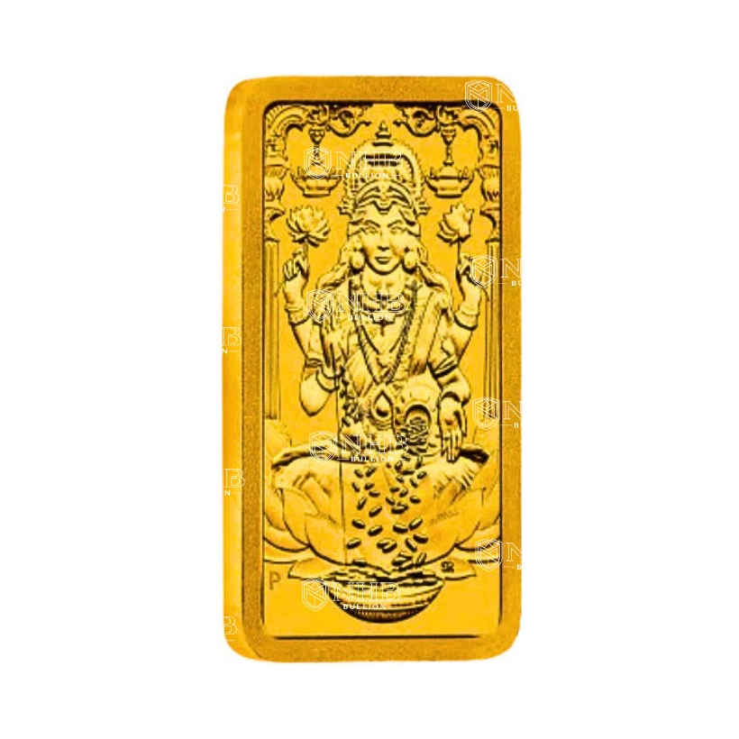 5 Gram Perth Mint Diwali Lakshmi Gold Bar