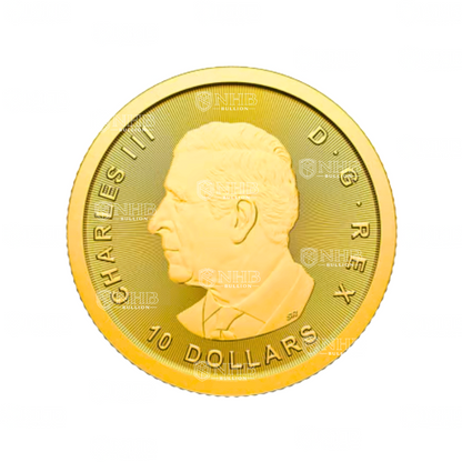1/4 oz Twin Maple Leaves Gold Coin (2024)