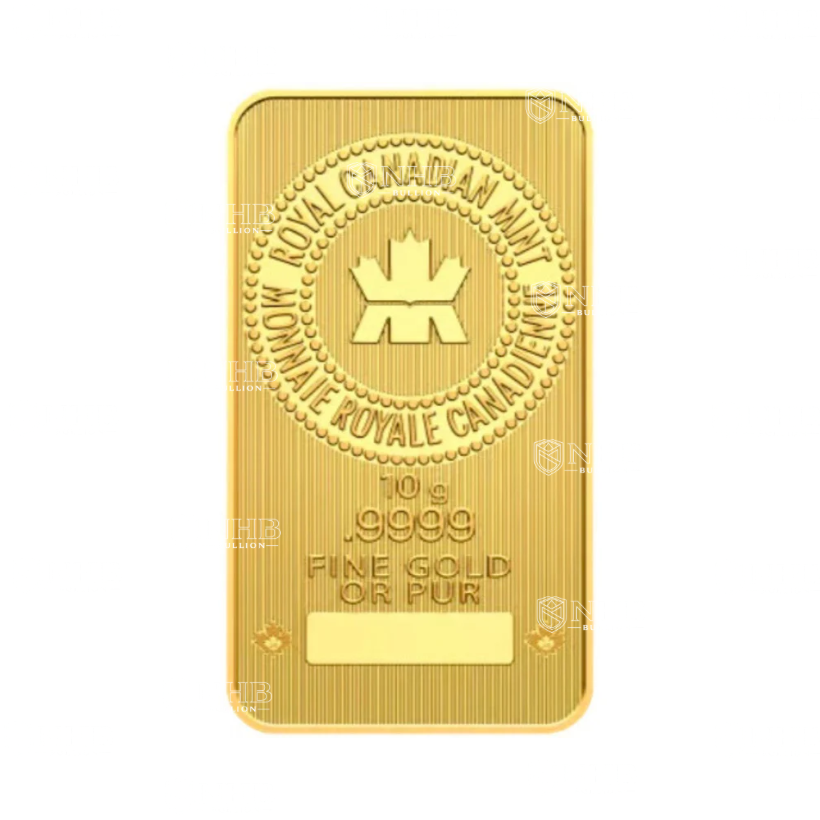 10 Gram Royal Canadian Mint Gold Bar